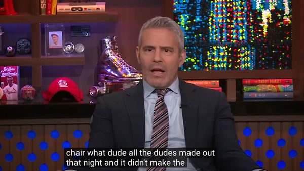 Andy Cohen Loses It on 'WWHL' Because 'Summer House' Produces Cut Scene of Boys Making Out
