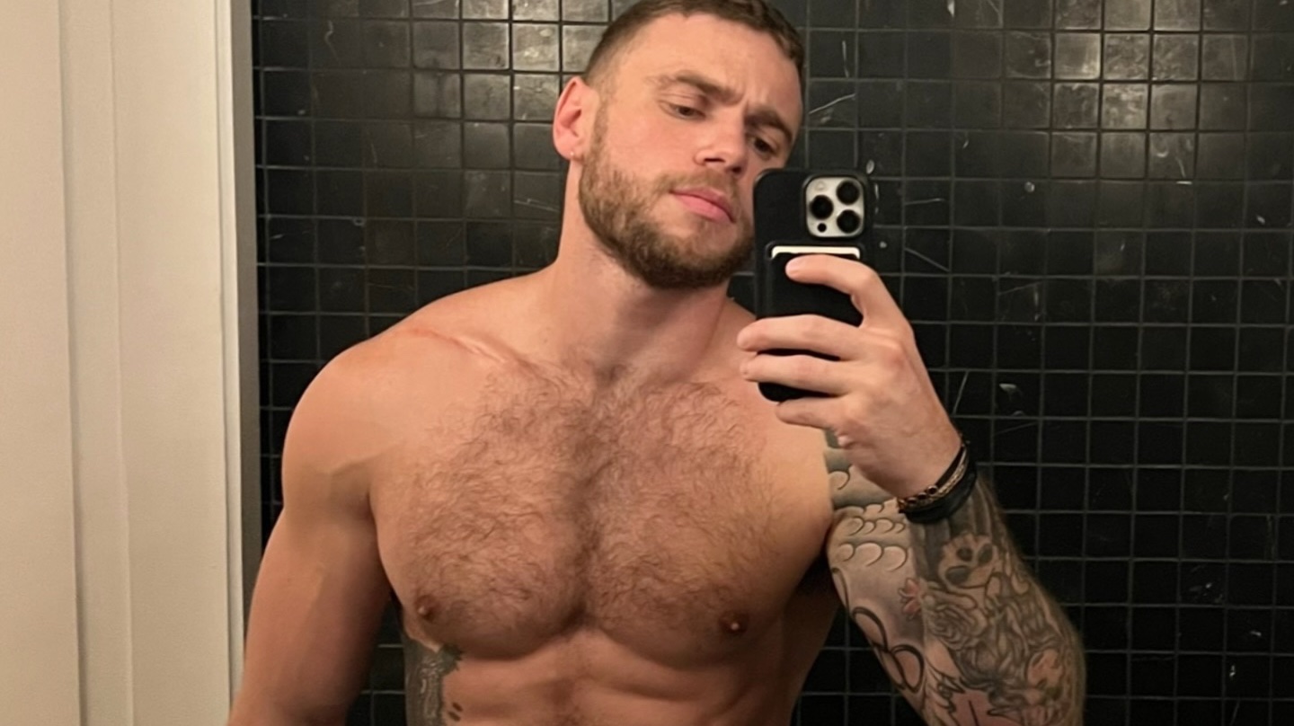 Gus Kenworthy Celebrates His Birthday with His Cakes on His Cake