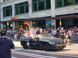 Seattle Pride honors Washington Congressmember Randall