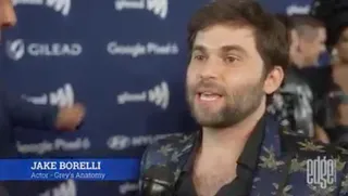 Jake Borelli @ The GLAAD Awards 2022